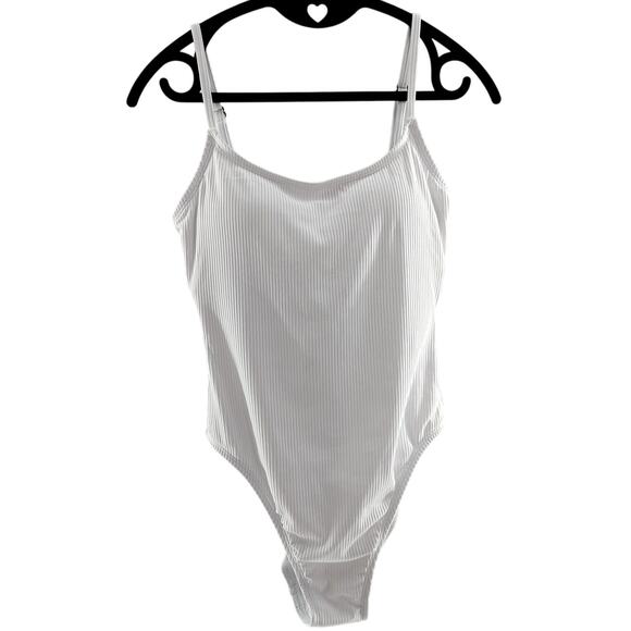 Andie Swim White One Piece Swimsuit The Laguna Size 2XL - Picture 4 of 11
